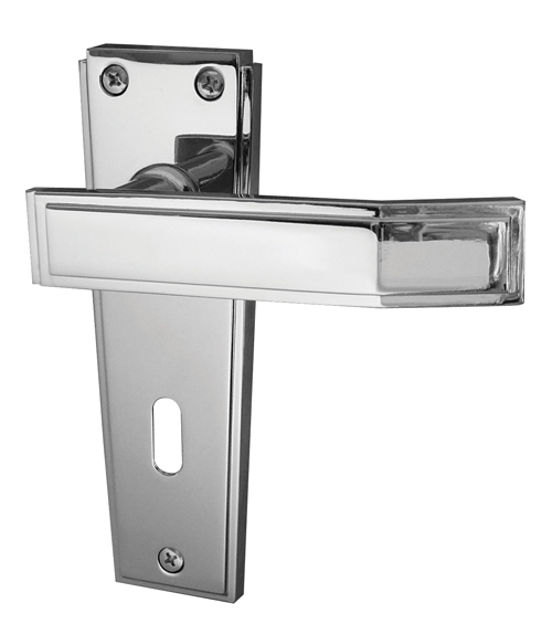 Deco Lever on Backplate